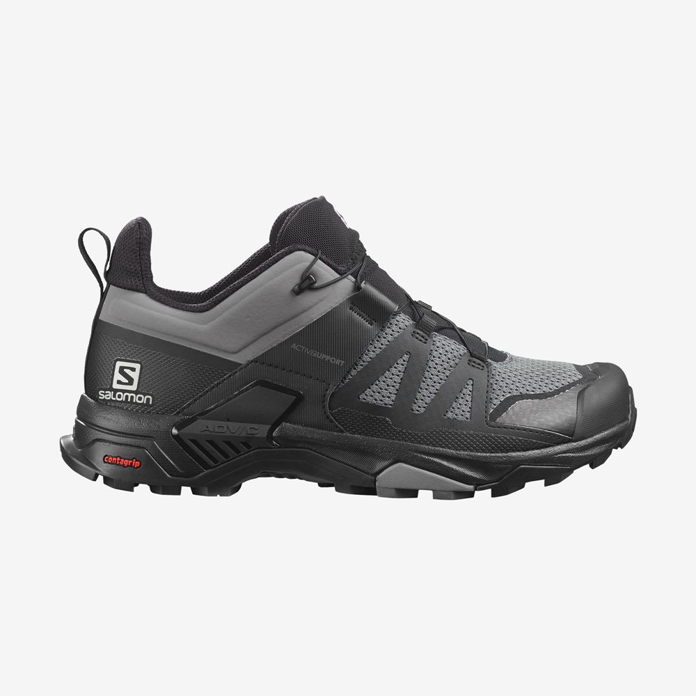 Salomon Israel X ULTRA 4 - Mens Hiking Shoes - Black (NOBM-97648)